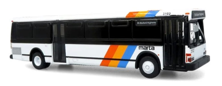 ICONIC REPLICAS 1980 GRUMMAN 870 TRANSIT BUS - ATLANTA  MARTA