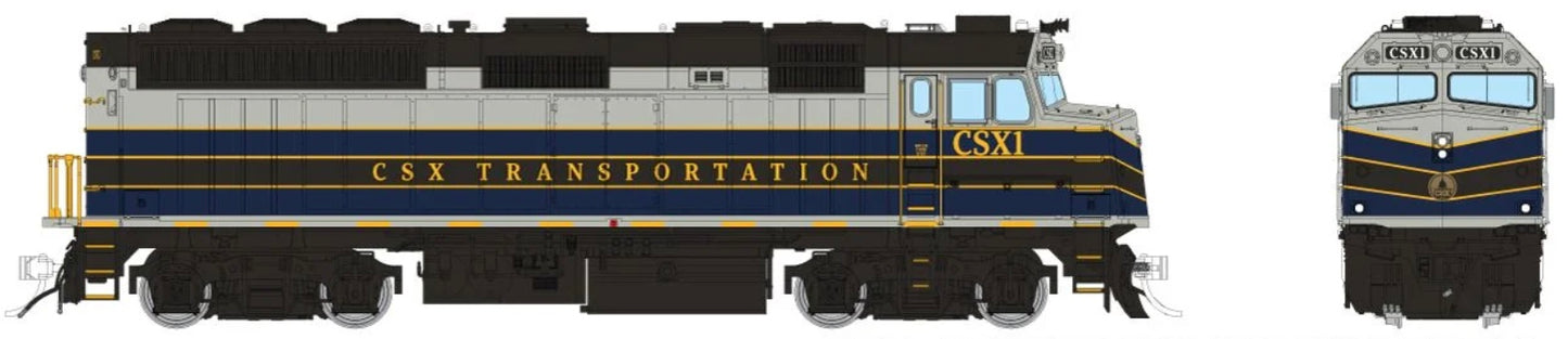RAPIDO F40PH DCC READY - CSX (B&O HERITAGE)