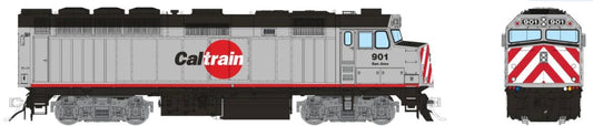 RAPIDO F40PH-2CAT DCC READY - CALTRAIN