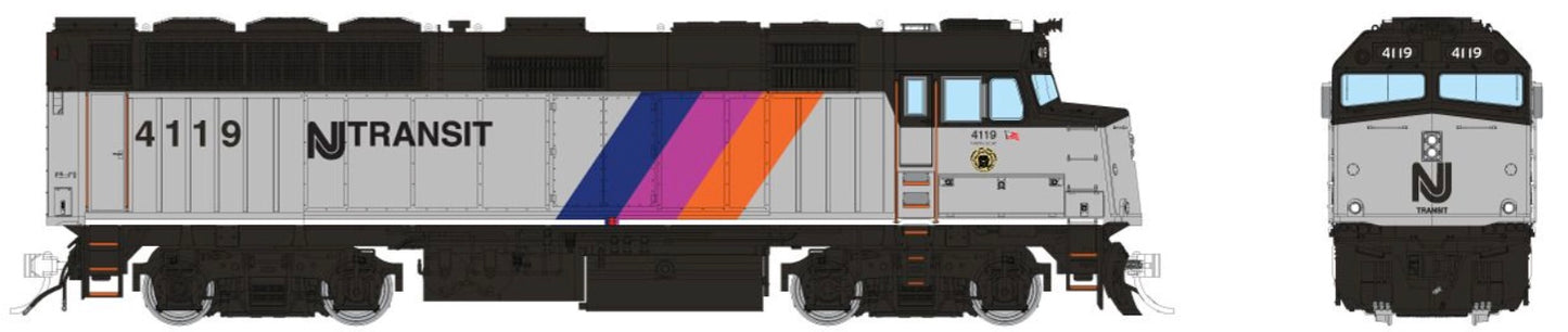 RAPIDO F40PH-2CAT DCC READY - NJ TRANSIT