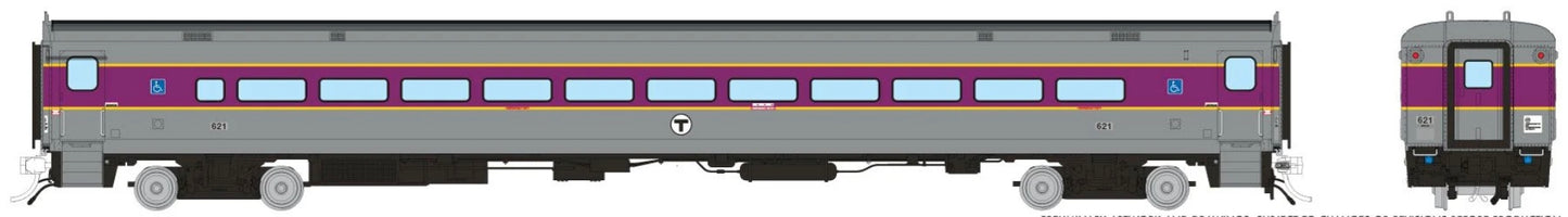 RAPIDO COMET II COMMUTER CAR -  MBTA MODERN COACH