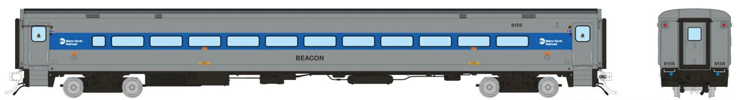 RAPIDO COMET II COMMUTER CAR -  METRO NORTH MODERN COACH