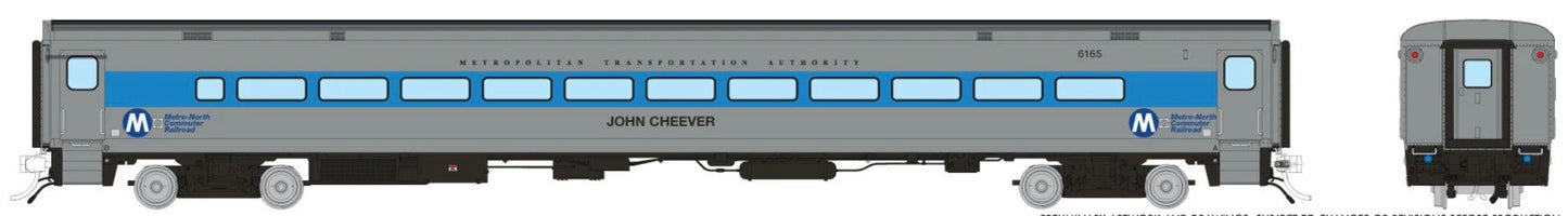 RAPIDO COMET II COMMUTER CAR -  METRO NORTH COACH 1990s SCHEME