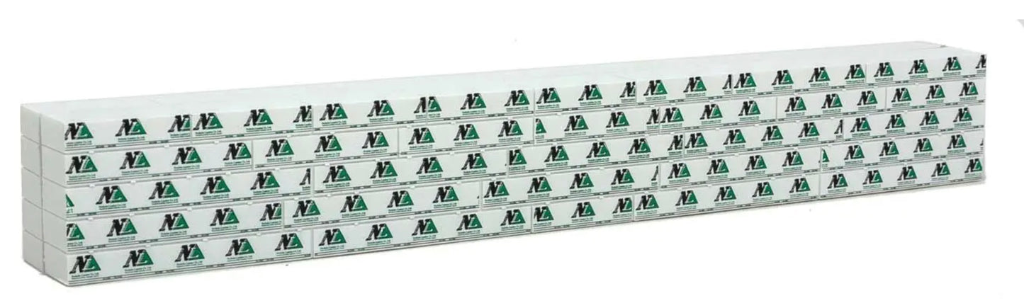 WALTHERS SCENE MASTER LUMBER LOAD FOR 72' CENTER PARTITION FLAT CAR