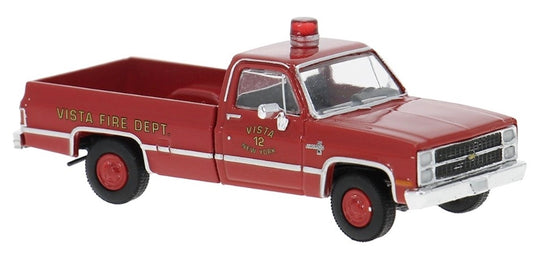 BREKINA 83 GMC CHEVY C10 PICK UP - VISTA FIRE DEPARTMENT