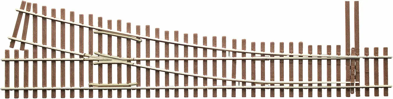 MICRO-ENGINEERING LADDER TRACK SYSTEM #5b RIGHT TURNOUT – Makin' Tracks