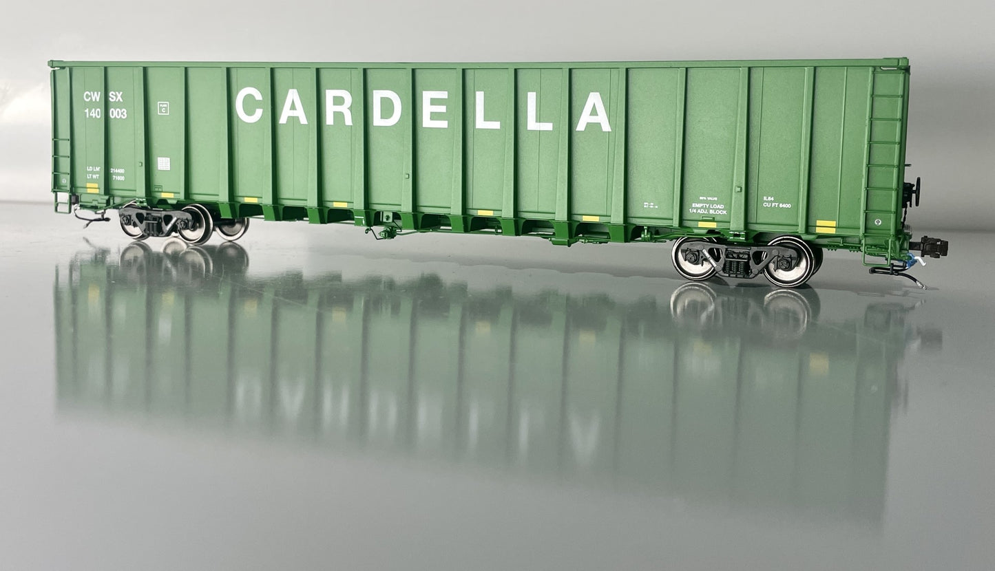 OTTER VALLEY RAILROAD NSC 6400 CUFT TRASH GONDOLA-CARDELLA (CWSX)